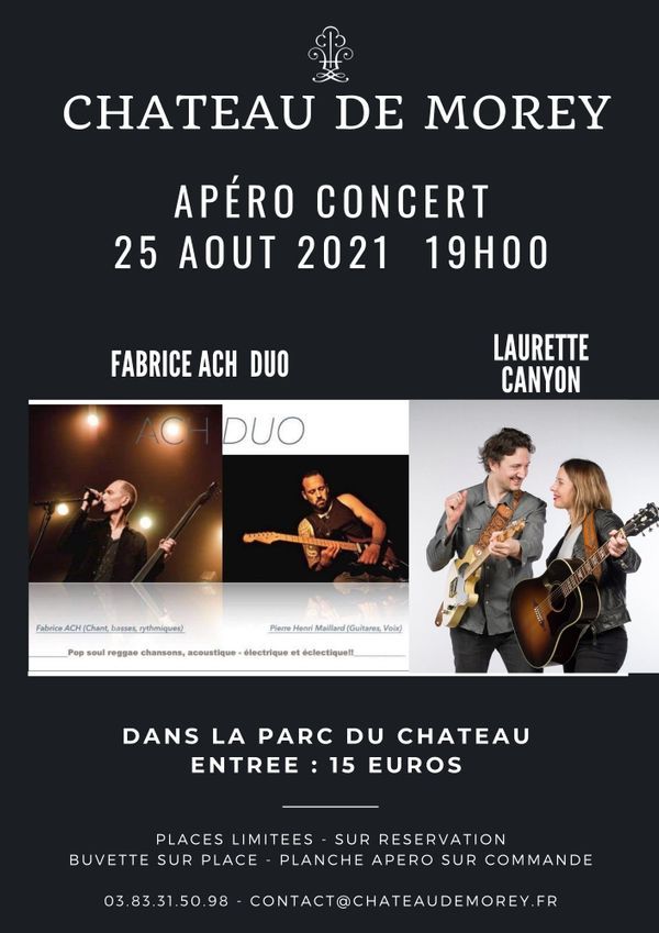 Apéro Concert dans un château entre Nancy et Metz Apéro Concert dans un château entre Nancy et Metz