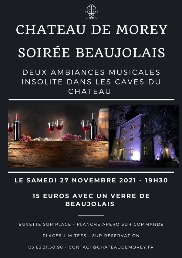 Soirée spéciale BEAUJOLAIS entre Nancy et Metz Soirée spéciale BEAUJOLAIS entre Nancy et Metz