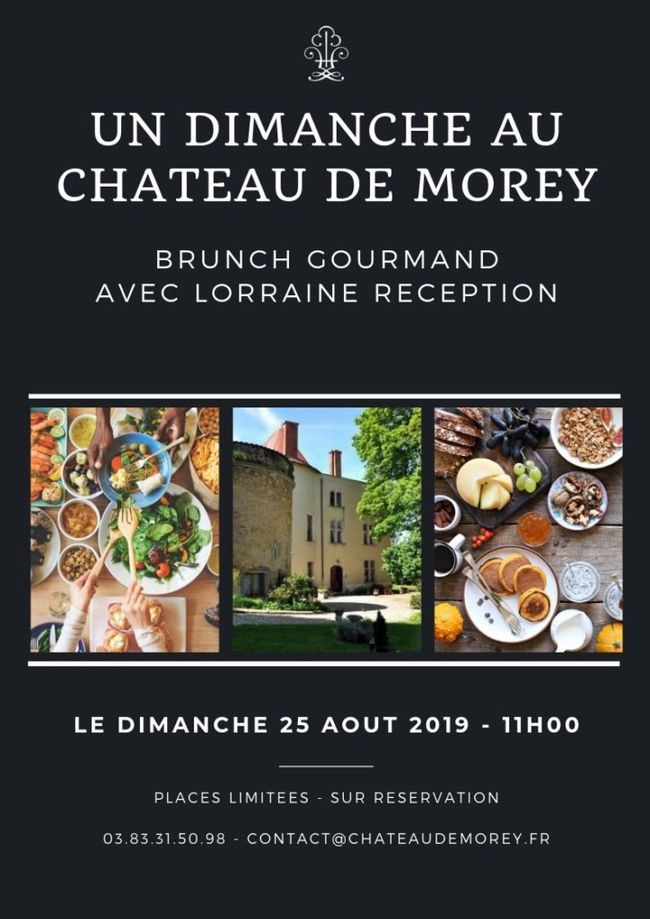 Brunch au château de Morey en Lorraine Brunch au château de Morey en Lorraine